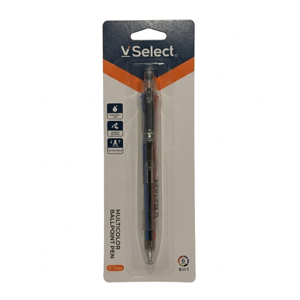 Pen Multicolour 0.7mm 6 in one