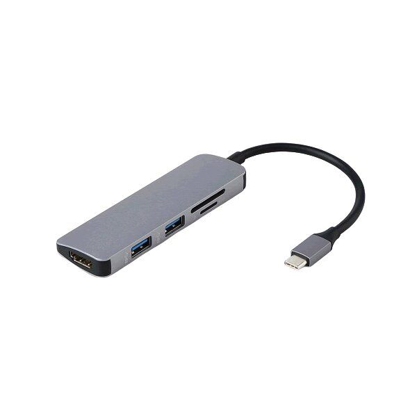 5 In 1 Type C HUB 4K Port USB 3.0 For Macbook Pro and Computers ET-C4