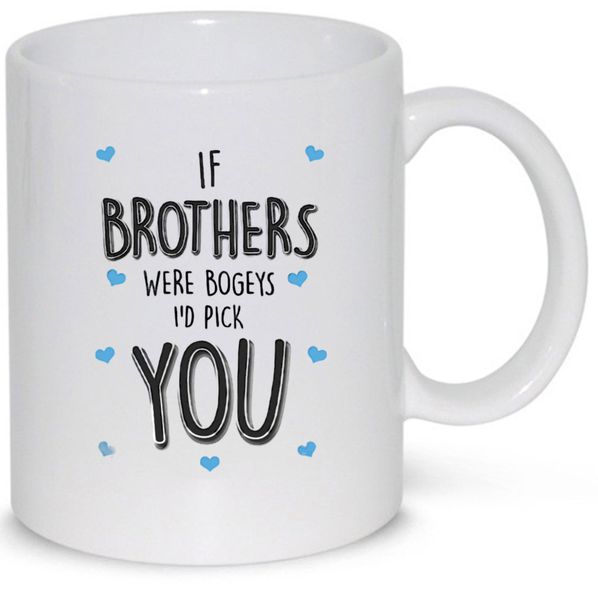 If Brothers Were Bogeys Birthday Christmas Father's Day Gift 11Oz Mug