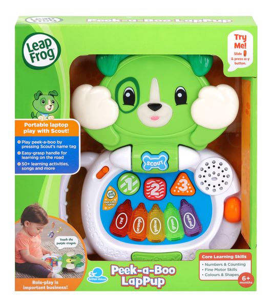 Leapfrog Peek A Boo Lappup - Scout