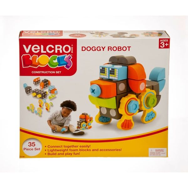 Velcro Blocks Construction Set- Doggy Robot