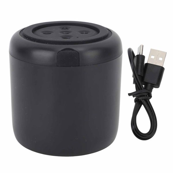 Mini Speaker Wireless AI Voice Control Portable BT Speaker Subwoofer Black