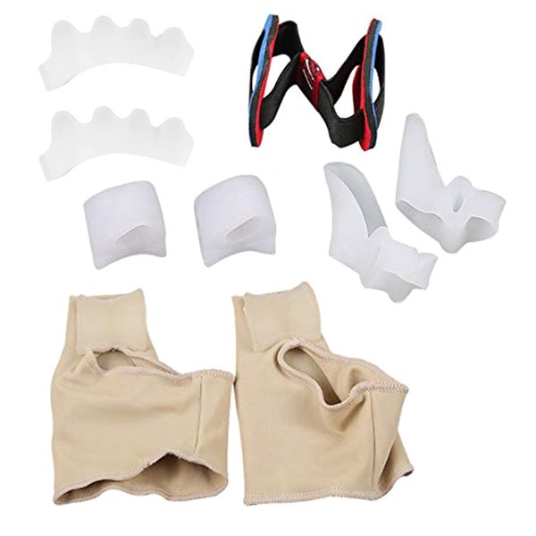 9 Pieces/Set Bunion Corrector &amp; Bunion Relief Sleeves Kit