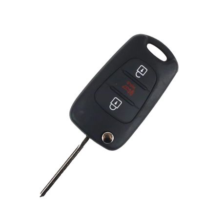 Compatible Kia Remote Key Case & Blade 3 Button (Open, Close, Hold), HY22 Blade Image