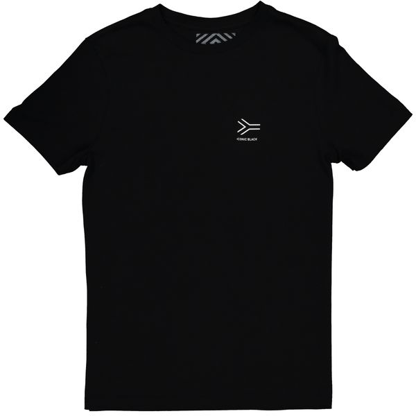 Iconic Black Social Logo T-shirt