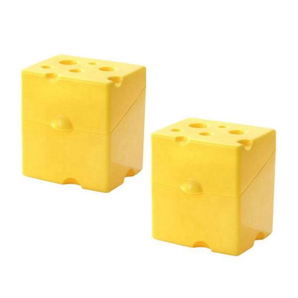 Sliced Cheese Container Cheese Slice Holder - 2 Piece