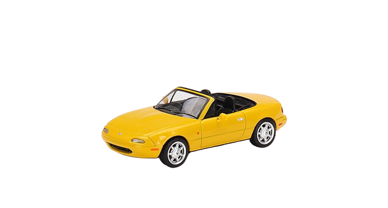 MINI GT - Eunos Roadster Sunburst Yellow 1:64 Model