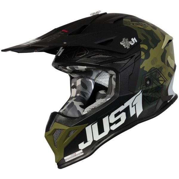 Just1 - Helmet - J39 - Kinetic - Camo - Army Green/Black