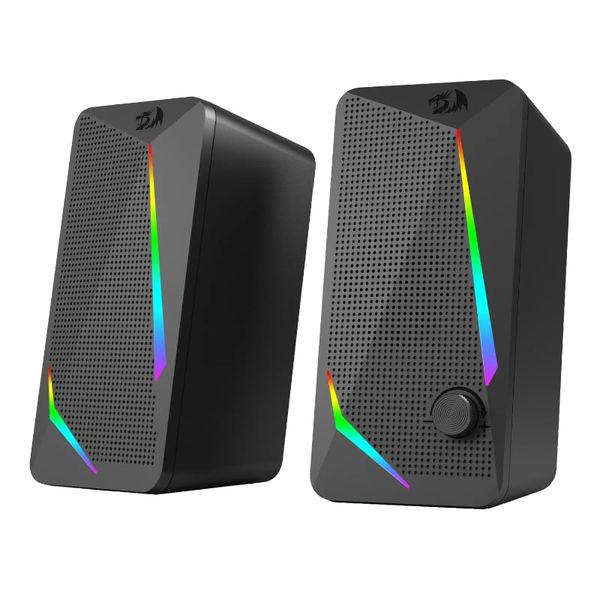 Redragon WALTZ 2.0 RGB Gaming Speakers - Black