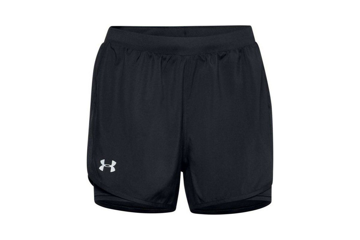 Under Armour Women's UA Fly By 2.0 2-in-1 Running Shorts - Black | Shop ...