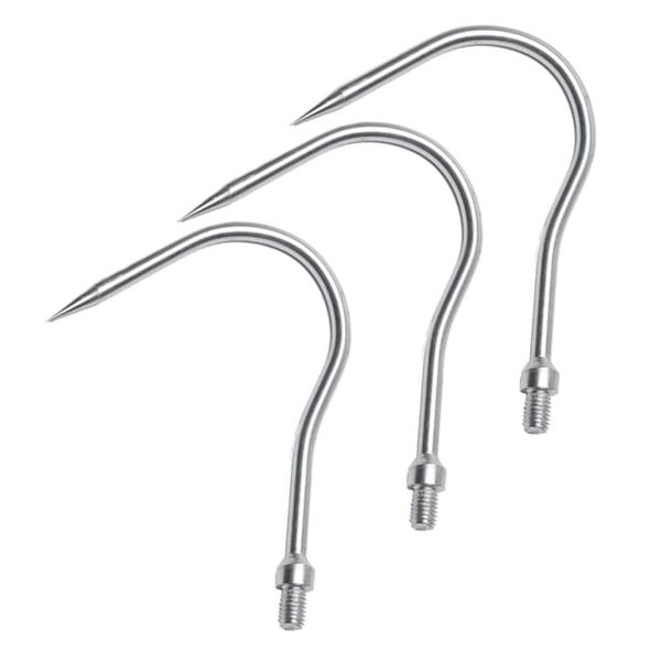 Sport Tool Screw Harpoon Tip Hook Spear Fishing - 3-piece - 12cm