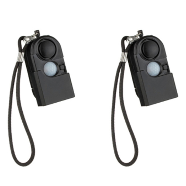 2 Pcs Camping Travel Mini PIR Infrared Motion Sensor Detector Alarm