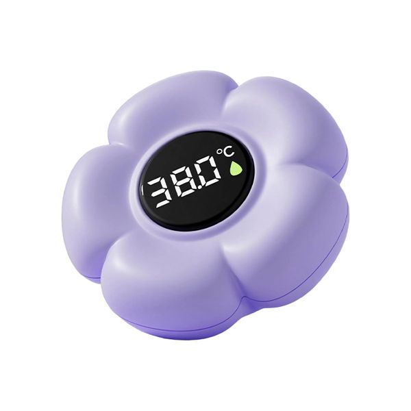 Floating Bath Thermometer Cartoon Flower Water Meter Digital Water Pool