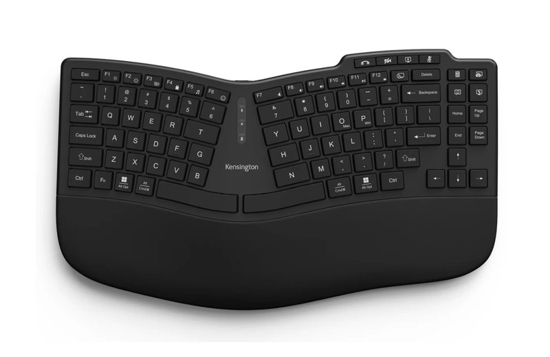 Kensington Pro Fit Ergo KB675 EQ TKL Rechargeable Keyboard - Black