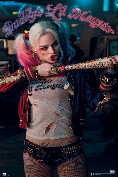 Suicide Squad (Harley Quinn) Monster Poster