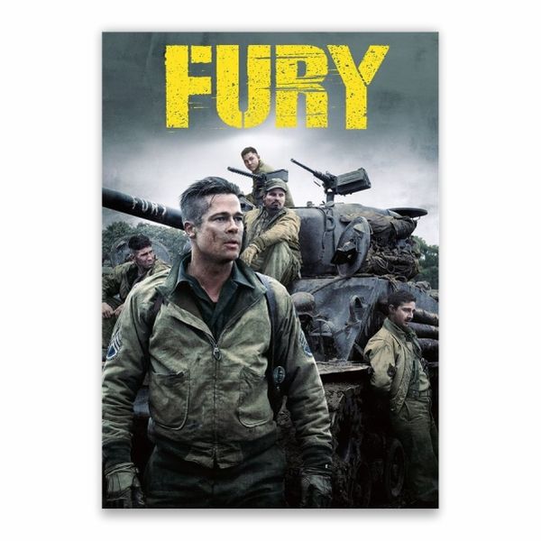 Fury Movie Poster - A1