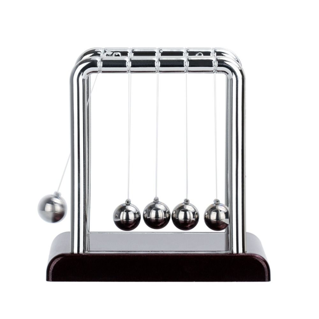 Demonstrate Newton's Laws with Swinging Balls - Office Desk Decoration ...