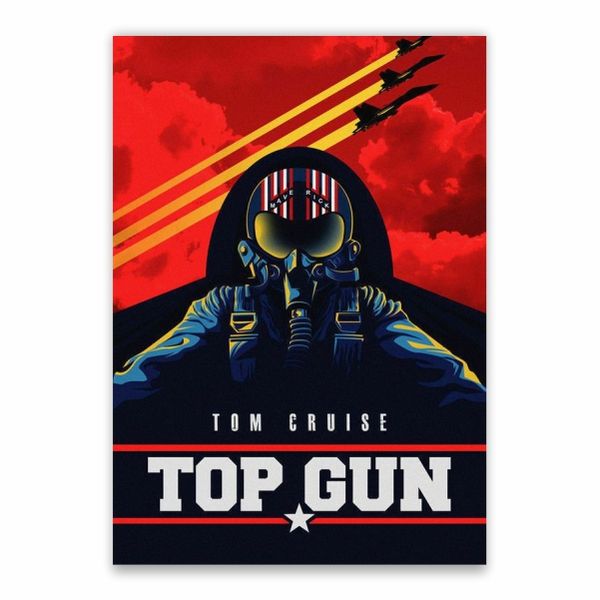 Tom Cruise Top Gun Poster - A1