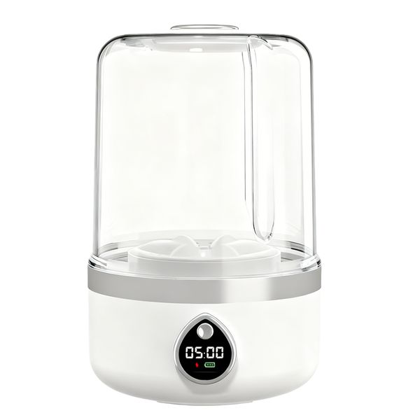Portable 1.5L Washing Machine,7200Mh,Blue Light Disinfection For Underwear