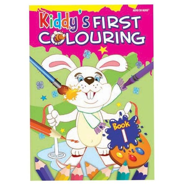 Kiddy's First Colouring Book x 3