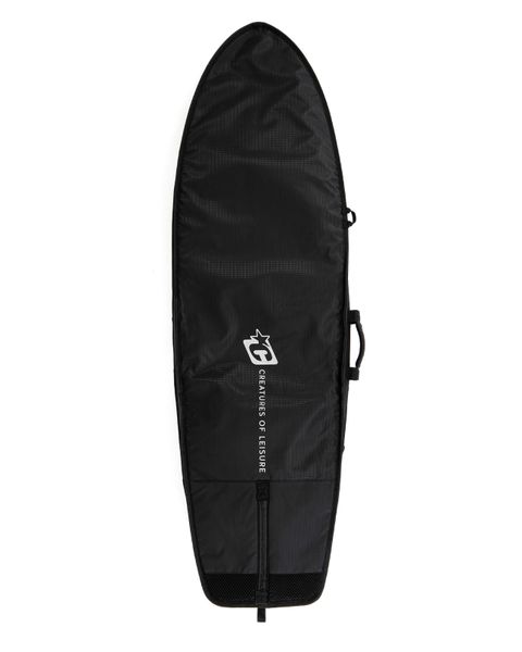 Creatures Fish Day Use DT2.0 Surfboard Bag Cover - Black Silver