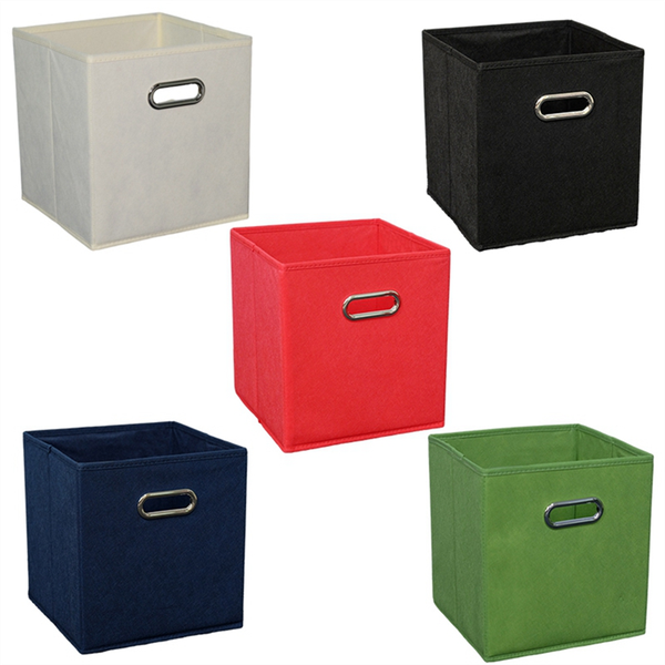Box Clothing Finishing Box Without Cover Foldable Storage Box 5Pcs