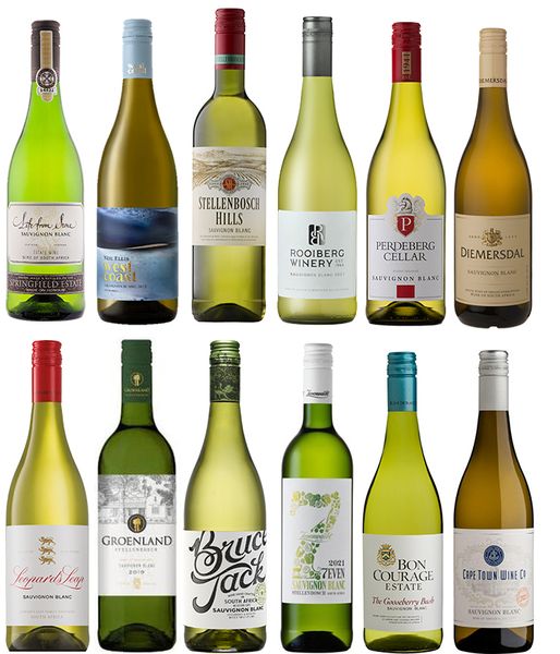 Mixed Case of different Sauvignon Blanc wines - 12 x 750ml