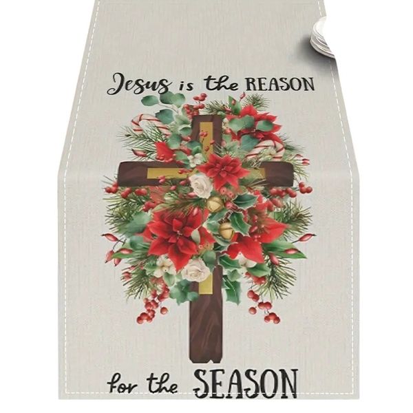 1.8M Jesus Is The Reason Table Runner 2.0
