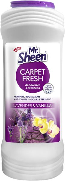 Shield Mr Sheen Carpet Fresh Powder Lavender &amp; Vanilla 600g