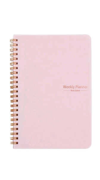 A5 Weekly Planner - Pink