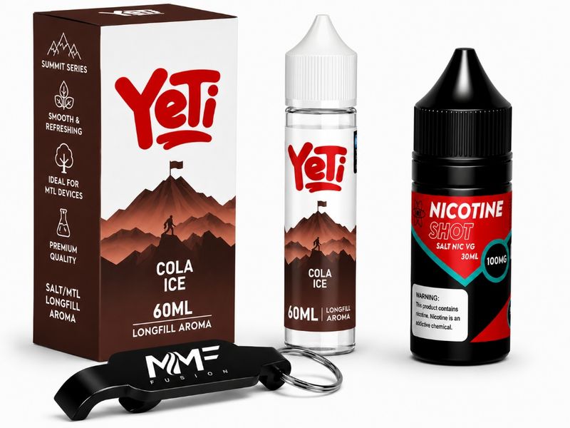 Yeti Series MMF E-Liquid 60ml Juice 50mg - Cola Ice