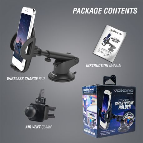 Extendable Car Phone Holder - Extend Series - Volkano, Shop Today. Get it  Tomorrow!