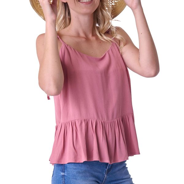 Hedgehogs-Ladies-Honey Top-Dirty Pink