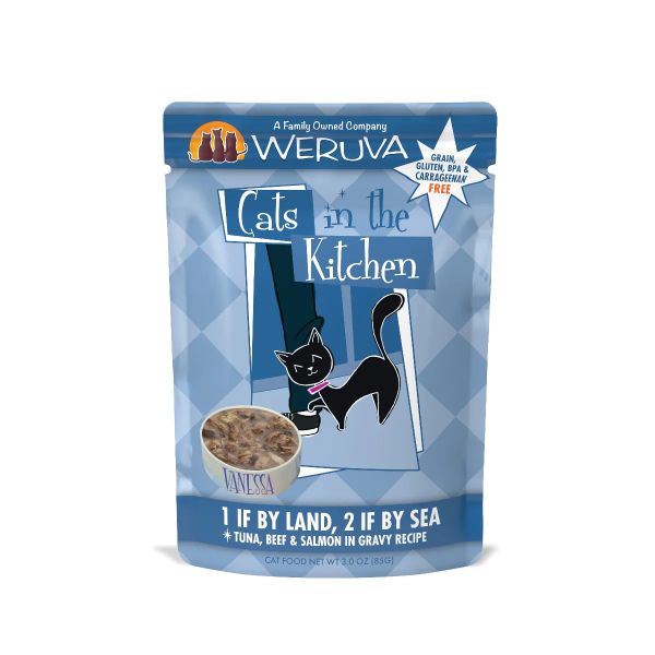 Weruva Pouches - 1 if by Land, 2 if by Sea