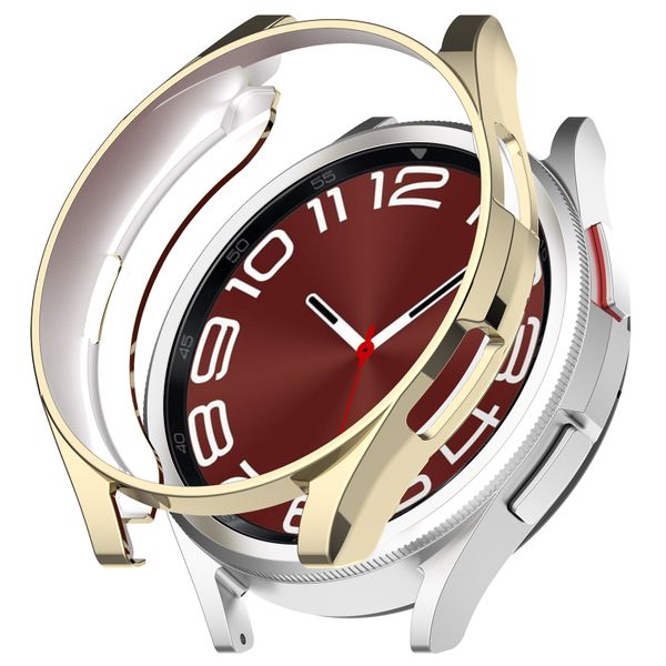 Hollow Case Compatible With Samsung Galaxy Watch 6 Classic 43mm-Gold