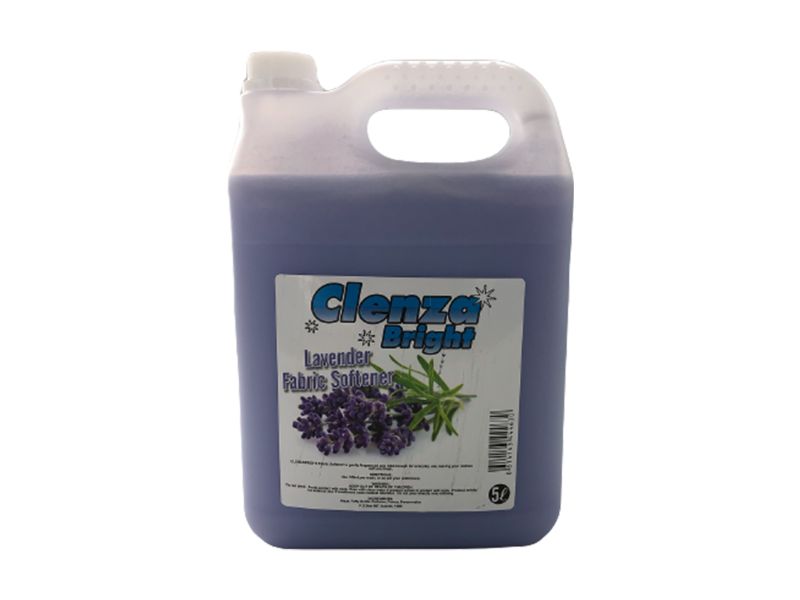 Clenza Bright Fabric Softner Lavender 5Lt