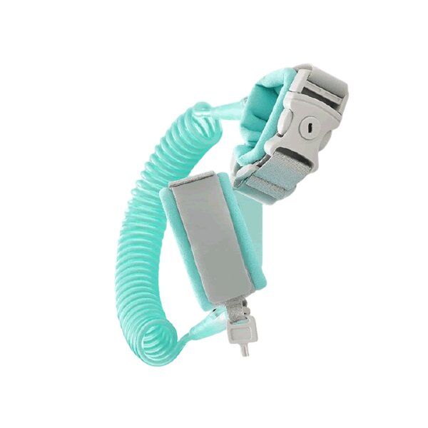 Baby Child Anti Lost Safety Wrist Link Leash-Green
