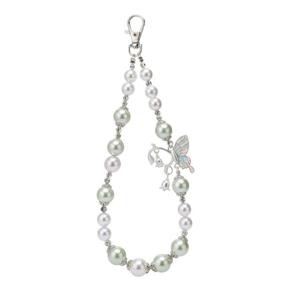 Butterfly Whisper Pearl Phone &amp; Bag Charm Wristlet