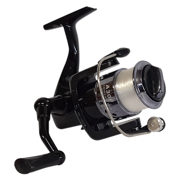 Aqua 30 Fishing Spinning Reel With White Line