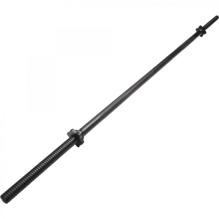GORILLA SPORTS SA Barbell Bar with Spinlock Star Collars 170cm