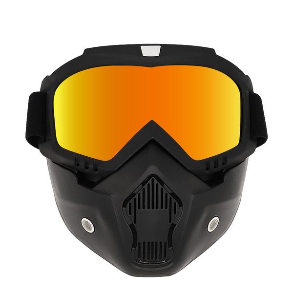 Retro Goggles - Anti-Fog, Windproof Motorcycle Mask for Outdoor Riding