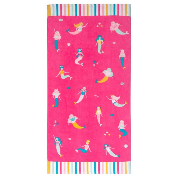 Stephen Joseph Beach And Bath Towels Mermaid