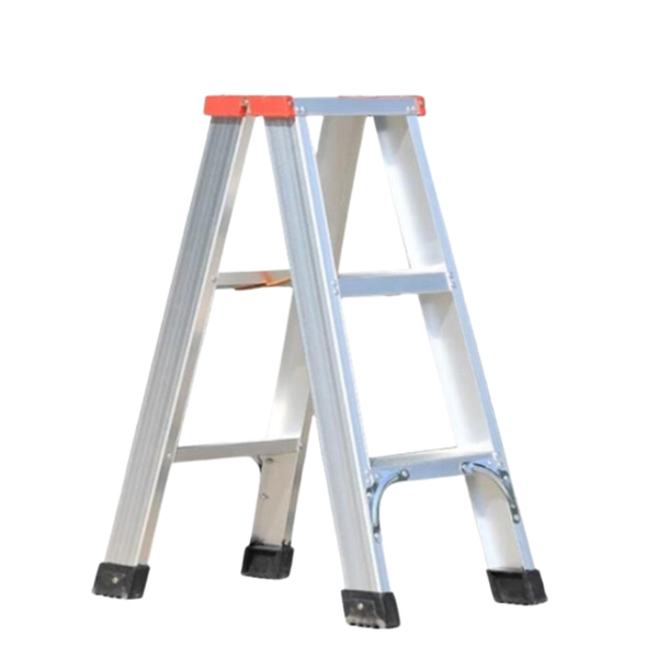 Aluminium 3-Step Double-Sided Folding Ladder by Soul Lifestyle