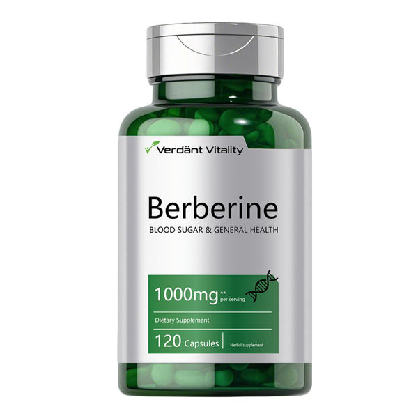 Verdant vitality - Berberine 1000mg (40 servings x 120 capsules)
