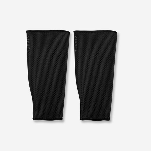 Kipsta Football Shin Pad Sleeves - Black