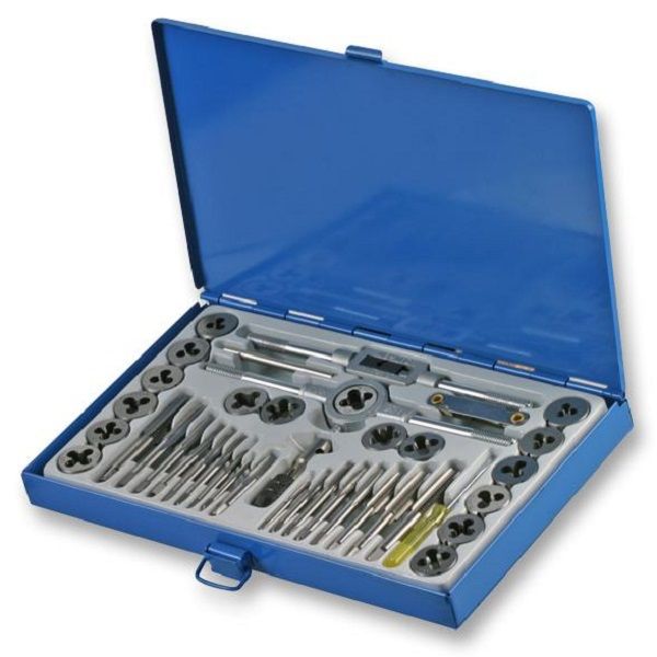 Duratool D00194 - Tap &amp; Die Set, 40 Piece