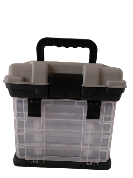 Fishing Tackle Box - 5 Levels - Store Everything From Bait to Hooks