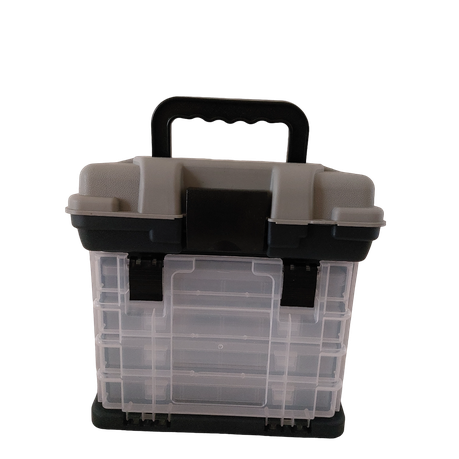 Fishing Tackle Box - 5 Levels - Store Everything From Bait to