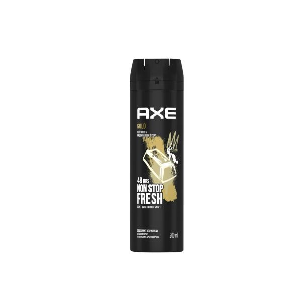 Axe Deodorant Gold - 1 x 200ml