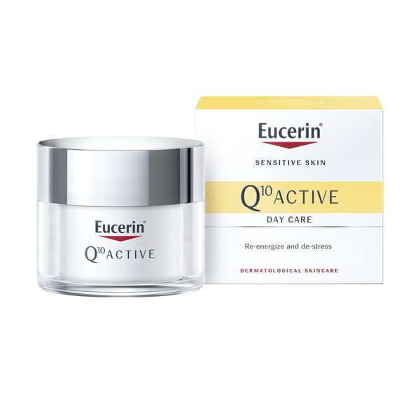 Eucerin Q10 Active Face Day Cream, Anti-Wrinkle, for Dry Skin, 50ml